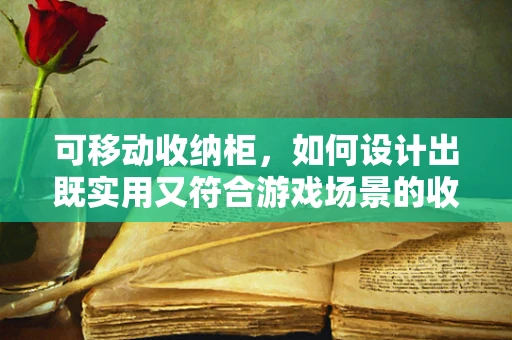 可移动收纳柜，如何设计出既实用又符合游戏场景的收纳解决方案？