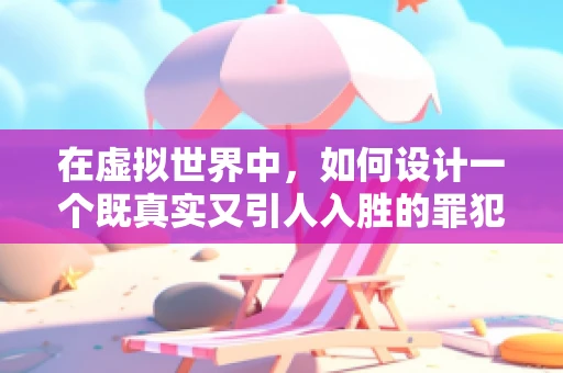 在虚拟世界中，如何设计一个既真实又引人入胜的罪犯角色？