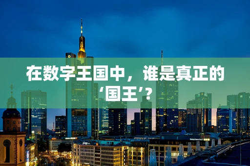 在数字王国中，谁是真正的‘国王’？