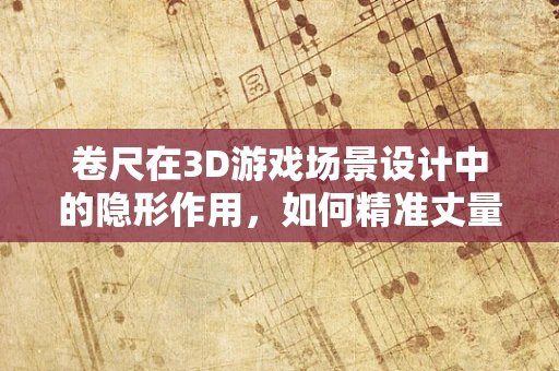 卷尺在3D游戏场景设计中的隐形作用，如何精准丈量虚拟世界？