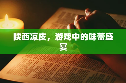 陕西凉皮，游戏中的味蕾盛宴