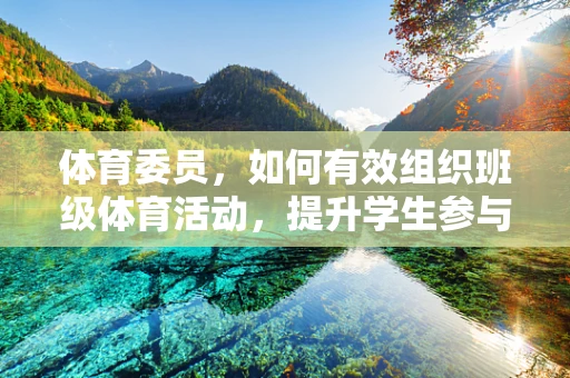 体育委员，如何有效组织班级体育活动，提升学生参与度？