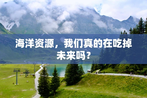 海洋资源，我们真的在吃掉未来吗？