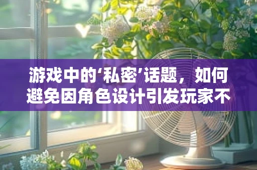 游戏中的‘私密’话题，如何避免因角色设计引发玩家不适？