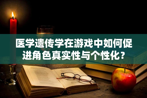 医学遗传学在游戏中如何促进角色真实性与个性化？
