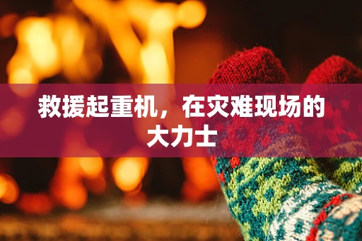 救援起重机，在灾难现场的大力士