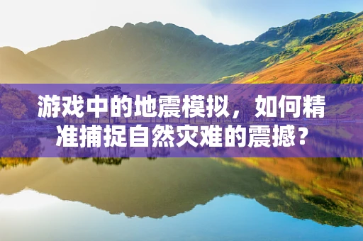游戏中的地震模拟，如何精准捕捉自然灾难的震撼？