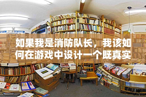 如果我是消防队长，我该如何在游戏中设计一个既真实又紧张的火灾救援场景？