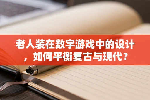 老人装在数字游戏中的设计，如何平衡复古与现代？