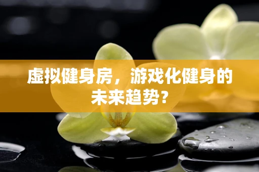 虚拟健身房，游戏化健身的未来趋势？