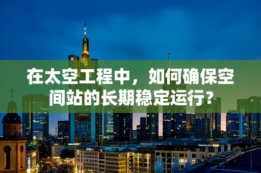 在太空工程中，如何确保空间站的长期稳定运行？