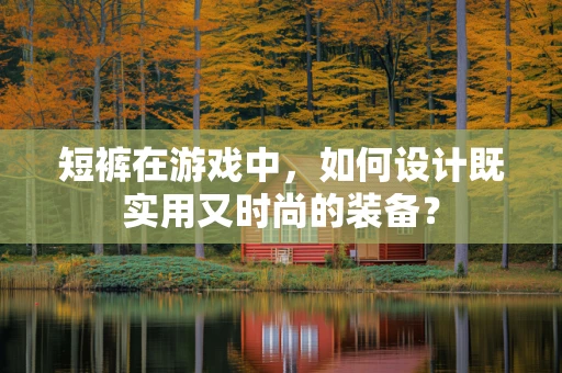 短裤在游戏中，如何设计既实用又时尚的装备？