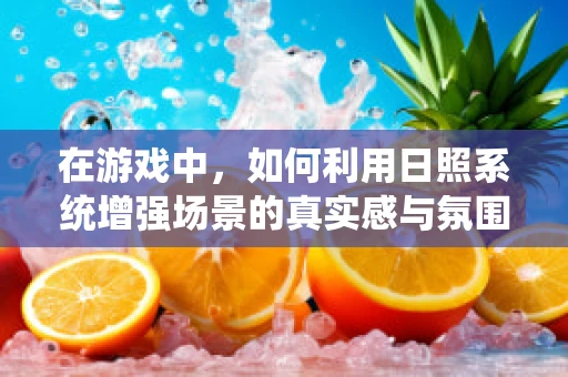 在游戏中，如何利用日照系统增强场景的真实感与氛围？
