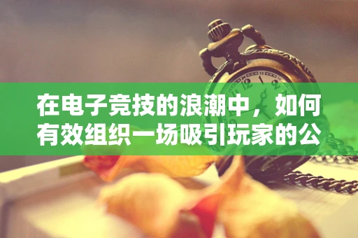 在电子竞技的浪潮中，如何有效组织一场吸引玩家的公开赛？