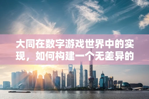 大同在数字游戏世界中的实现，如何构建一个无差异的虚拟社会？