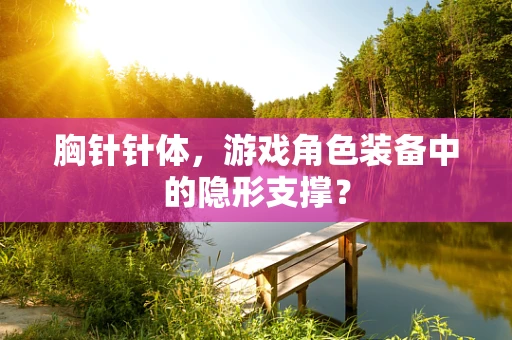 胸针针体，游戏角色装备中的隐形支撑？