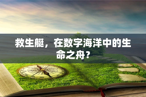 救生艇，在数字海洋中的生命之舟？