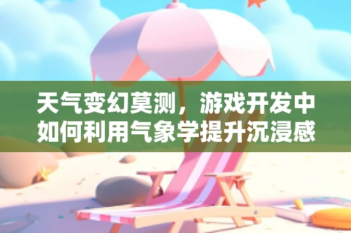 天气变幻莫测，游戏开发中如何利用气象学提升沉浸感？