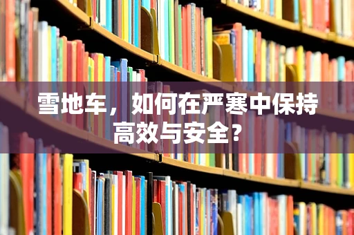 雪地车，如何在严寒中保持高效与安全？