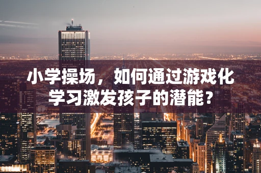 小学操场，如何通过游戏化学习激发孩子的潜能？