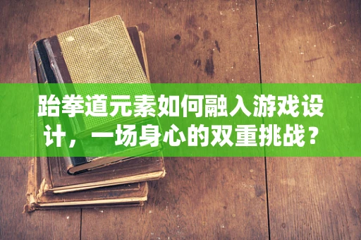 跆拳道元素如何融入游戏设计，一场身心的双重挑战？