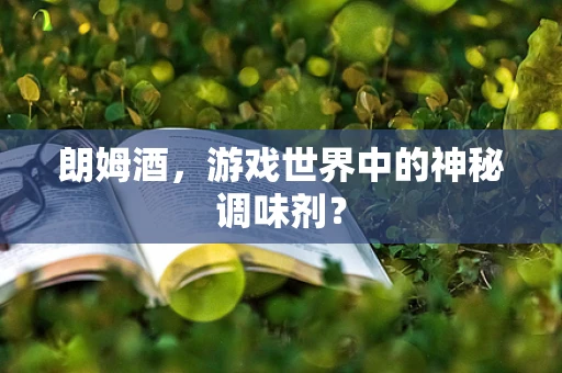 朗姆酒，游戏世界中的神秘调味剂？