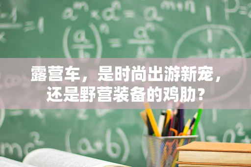 露营车，是时尚出游新宠，还是野营装备的鸡肋？
