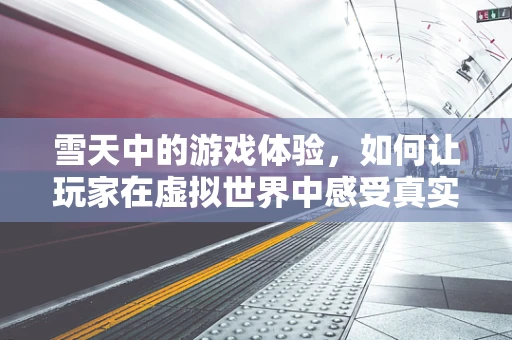 雪天中的游戏体验，如何让玩家在虚拟世界中感受真实的雪景？