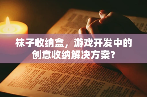 袜子收纳盒，游戏开发中的创意收纳解决方案？