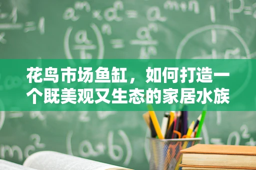 花鸟市场鱼缸，如何打造一个既美观又生态的家居水族箱？