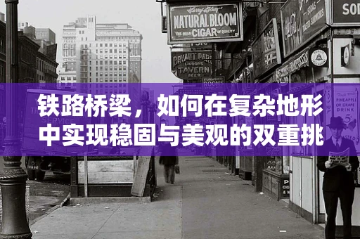 铁路桥梁，如何在复杂地形中实现稳固与美观的双重挑战？