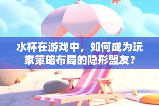 水杯在游戏中，如何成为玩家策略布局的隐形盟友？