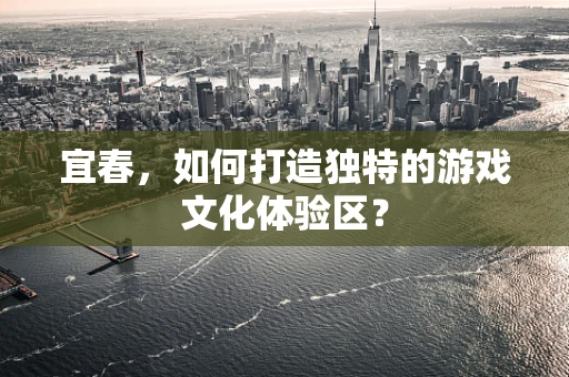 宜春，如何打造独特的游戏文化体验区？
