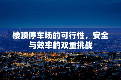 楼顶停车场的可行性，安全与效率的双重挑战