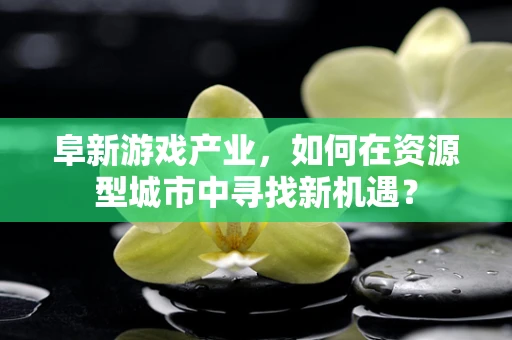 阜新游戏产业，如何在资源型城市中寻找新机遇？