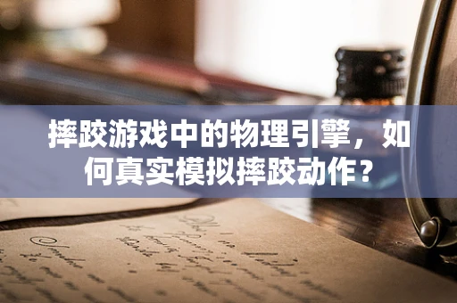 摔跤游戏中的物理引擎，如何真实模拟摔跤动作？