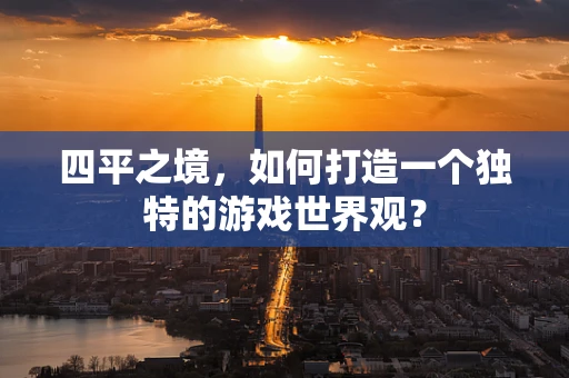 四平之境，如何打造一个独特的游戏世界观？