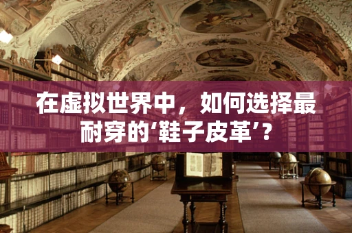 在虚拟世界中，如何选择最耐穿的‘鞋子皮革’？