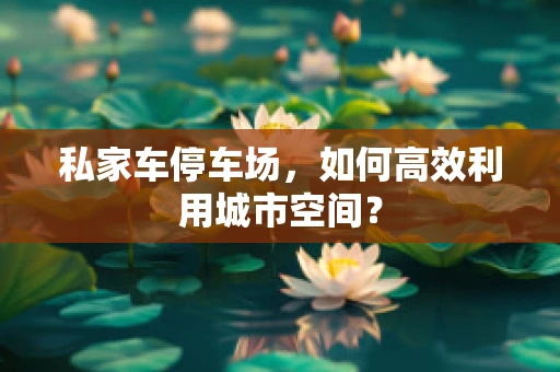 私家车停车场，如何高效利用城市空间？