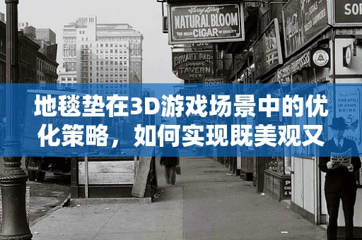 地毯垫在3D游戏场景中的优化策略，如何实现既美观又高效？