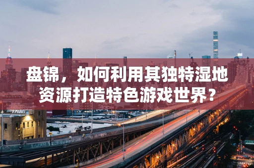 盘锦，如何利用其独特湿地资源打造特色游戏世界？
