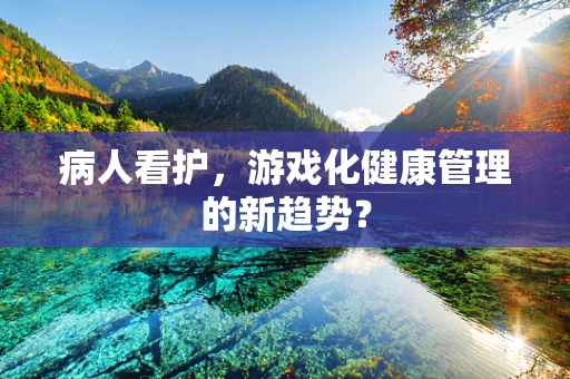 病人看护，游戏化健康管理的新趋势？