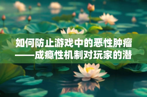 如何防止游戏中的恶性肿瘤——成瘾性机制对玩家的潜在危害？