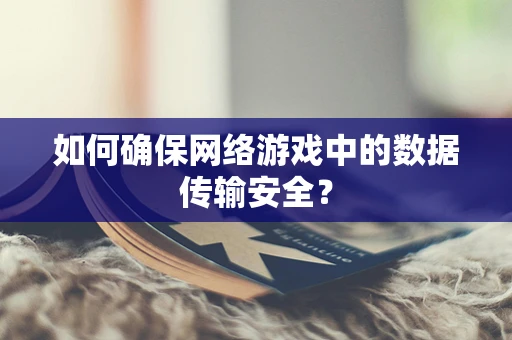 如何确保网络游戏中的数据传输安全？