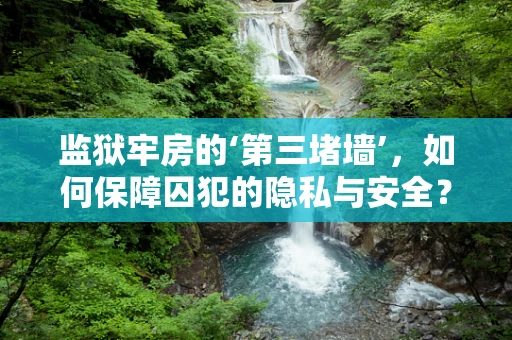 监狱牢房的‘第三堵墙’，如何保障囚犯的隐私与安全？