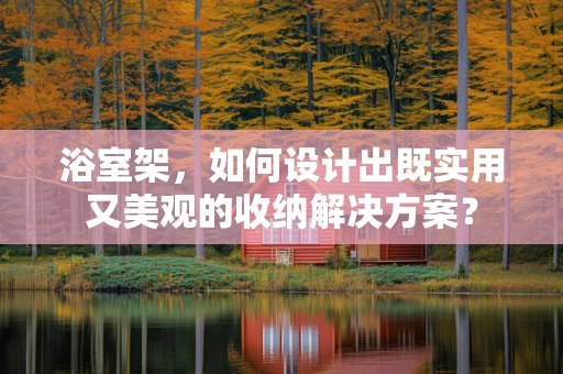浴室架，如何设计出既实用又美观的收纳解决方案？
