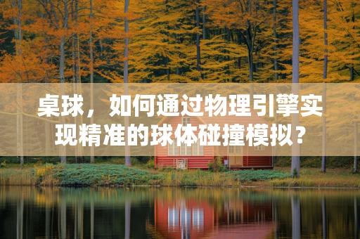 桌球，如何通过物理引擎实现精准的球体碰撞模拟？