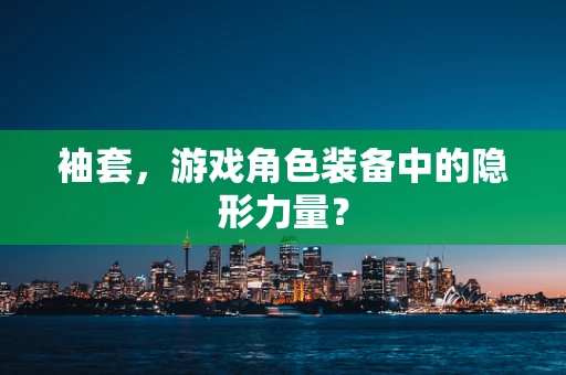 袖套，游戏角色装备中的隐形力量？