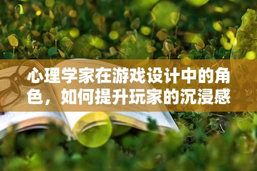 心理学家在游戏设计中的角色，如何提升玩家的沉浸感？