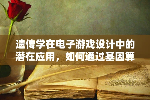 遗传学在电子游戏设计中的潜在应用，如何通过基因算法优化游戏AI？